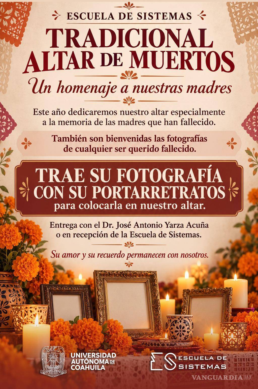 $!Coahuila: Lleva la UAdeC tradición del Día de Muertos a sus escuelas y facultades