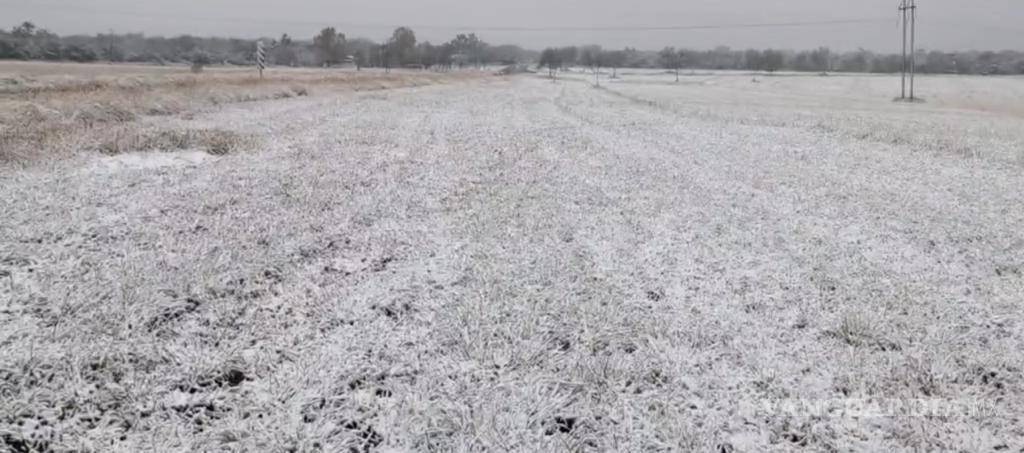 Frente Frío 27 deja aguanieve y apagones en Nuevo León