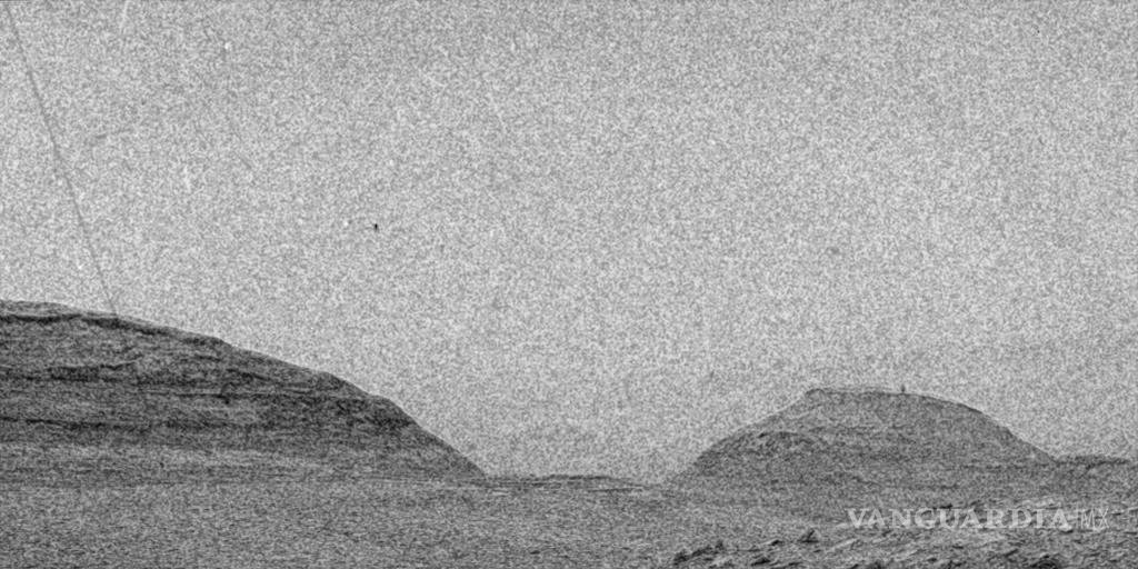 $!Las partículas energéticas del sol golpearon la cámara del rover Curiosity de la NASA en Marte durante la tormenta solar.