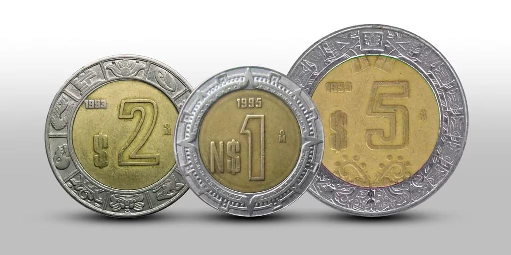 $!Estas monedas de 1, 2 y 5 pesos se cotizan en línea desde los 2,000 hasta los 11,800 pesos