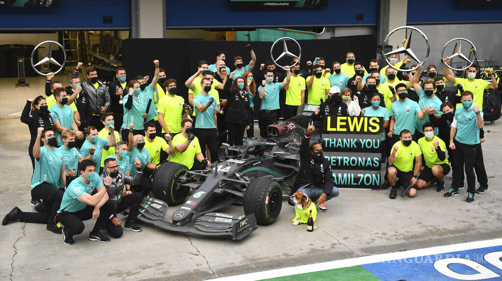 $!Lewis Hamilton hace historia y logra su séptimo título en la F1