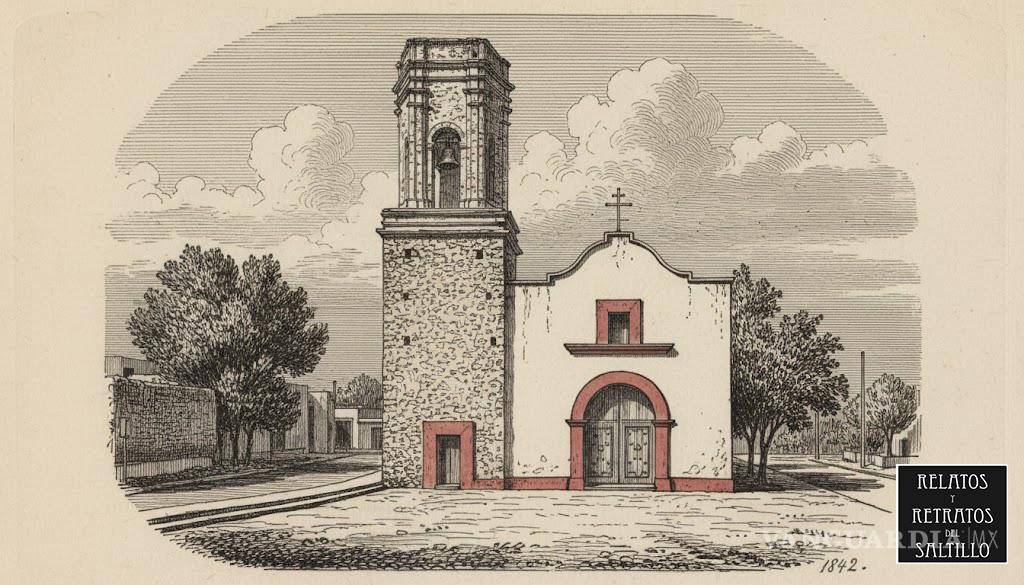 $!Templo de la Purísima Concepción, en la Hibernia, al poniente de Saltillo.