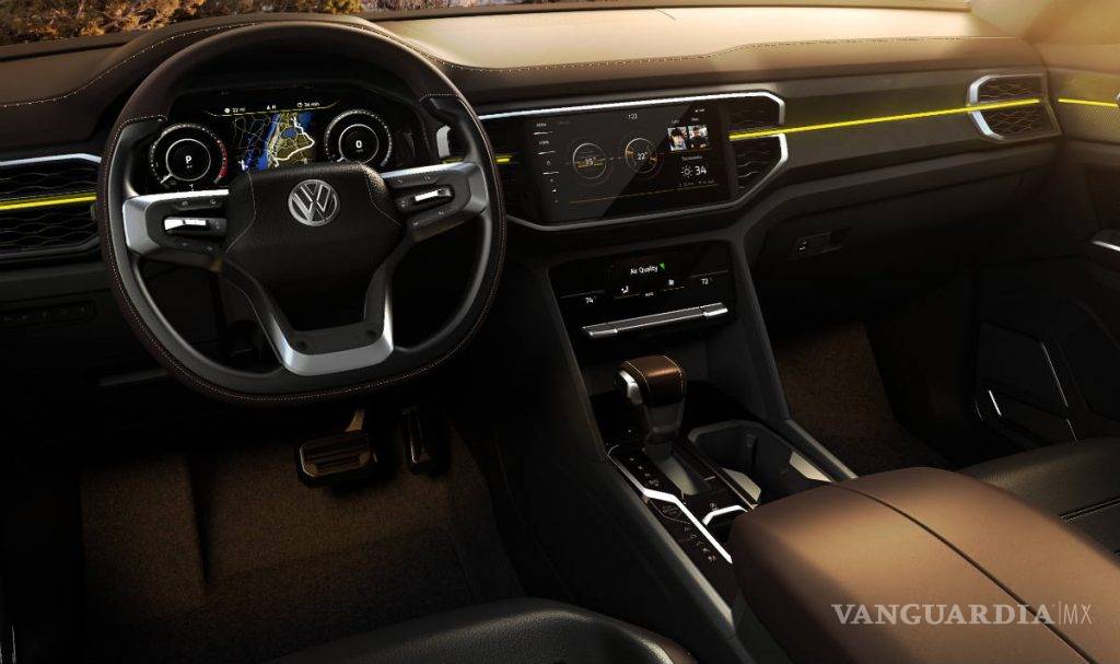 $!Volkswagen presentó la Atlas Tanoak Concept, imponente pickup