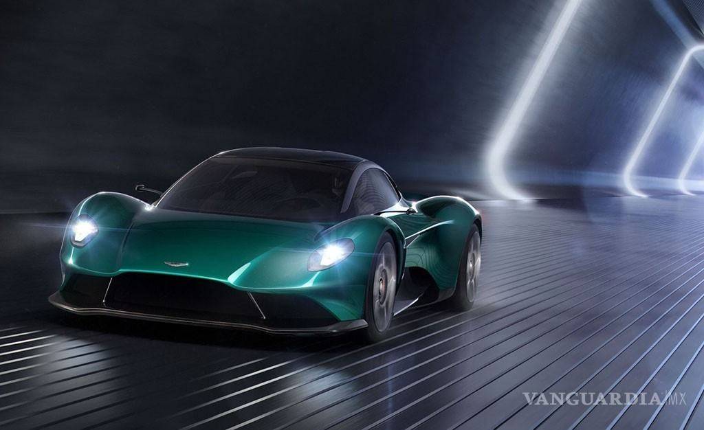 $!Aston Martin deja ver al Vanquish Vision, así será su nuevo deportivo con motor central
