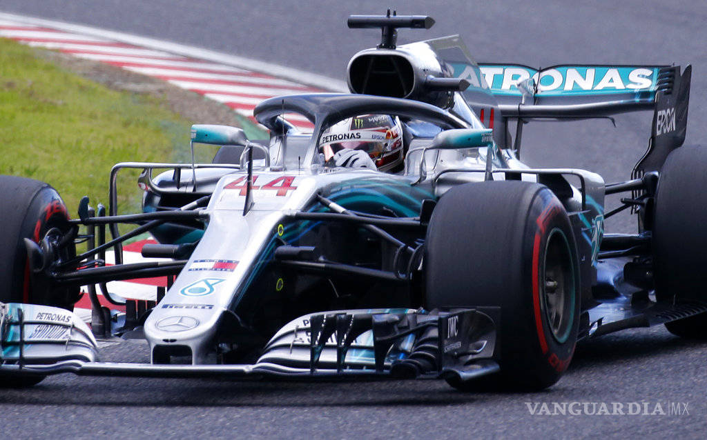 $!Hamilton se lleva la 'pole' en el GP Japón
