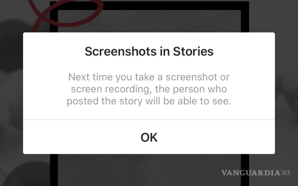 $!Instagram ya no te avisará si toman 'screenshots' de tus historias