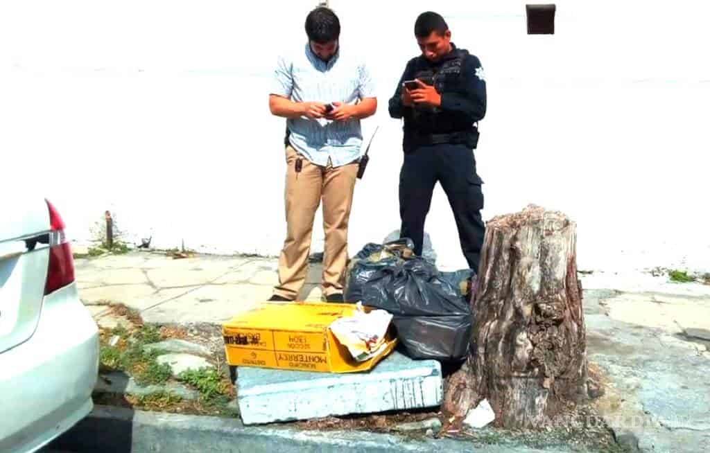 $!Hallan un paquete electoral en la basura; CEE lo minimiza
