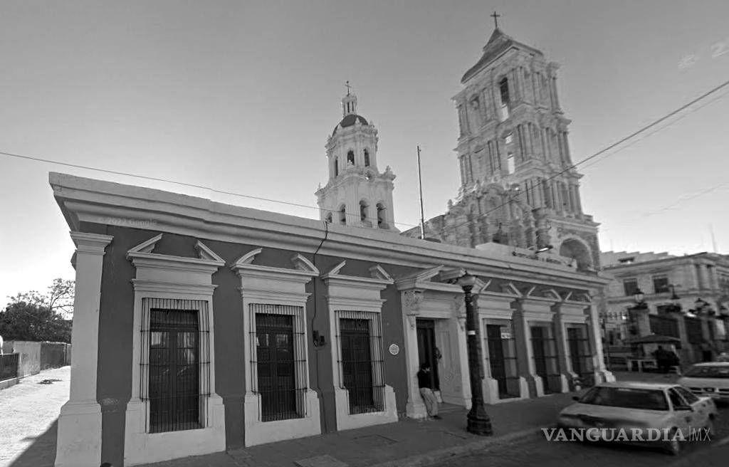 $!Casa de Francisco Arizpe y Ramos, cuartel del Villa durante su estancia en Saltillo, en mayo de 1914.