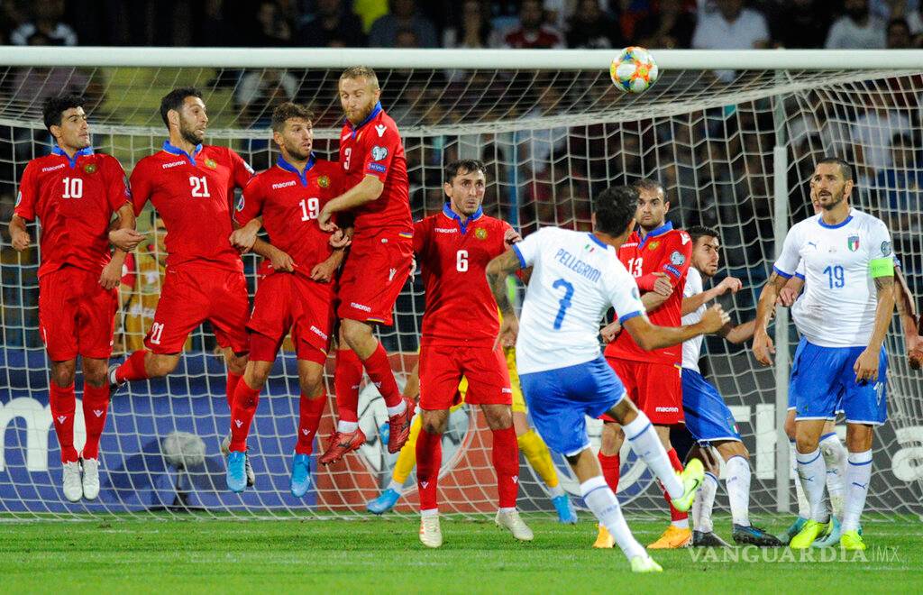 $!Italia viene de atrás y derrota a Armenia