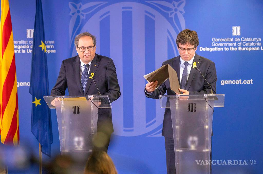 $!El ex líder catalán Puigdemont regresa a Bélgica