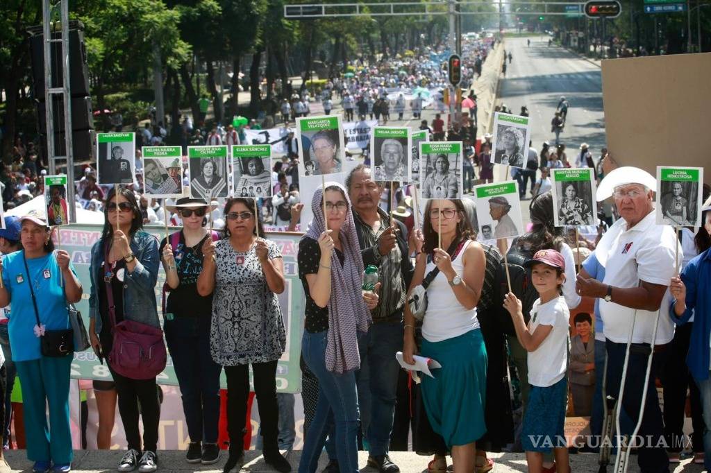 $!Miles de madres marchan en México, exigen a autoridades hallar a sus hijos desaparecidos