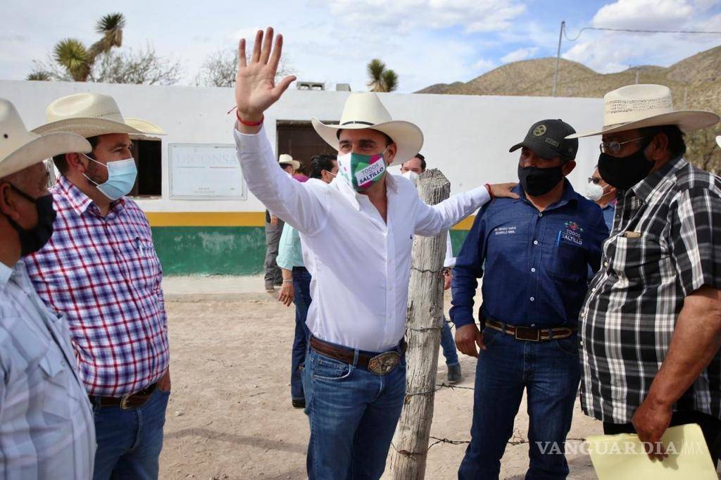 $!Inversiones sin precedentes en el área rural de Saltillo dice el alcalde