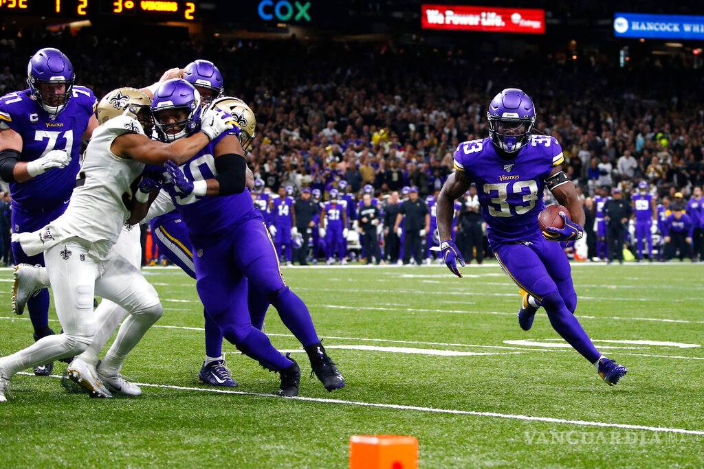 $!Los Vikings sorprenden a los Saints en tiempo extra