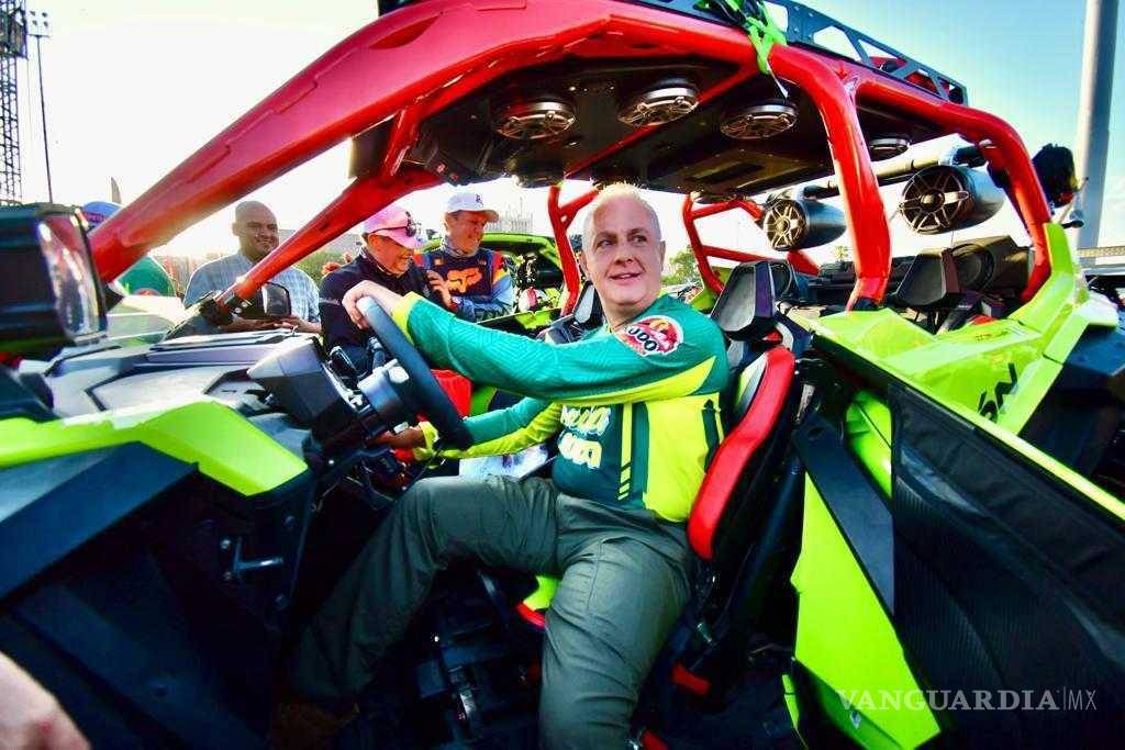 $!El alcalde Román Cepeda estuvo presente en el arranque del evento.