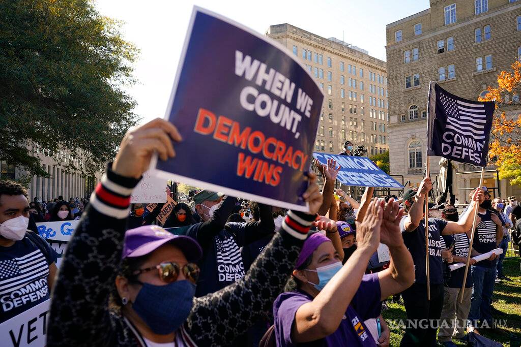 $!Así festejan en Estados Unidos la victoria de Joe Biden