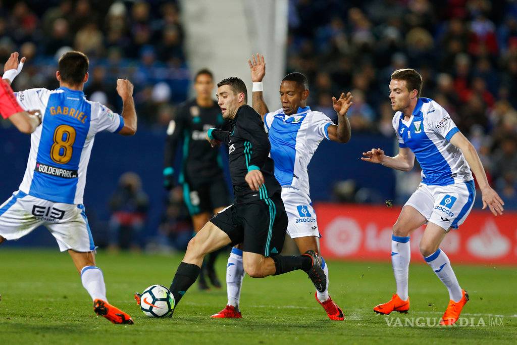 $!Sin Cristiano, el Madrid remontó ante el Leganés