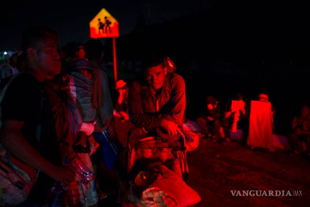$!Caravana de migrantes descansa pero seguirá adelante