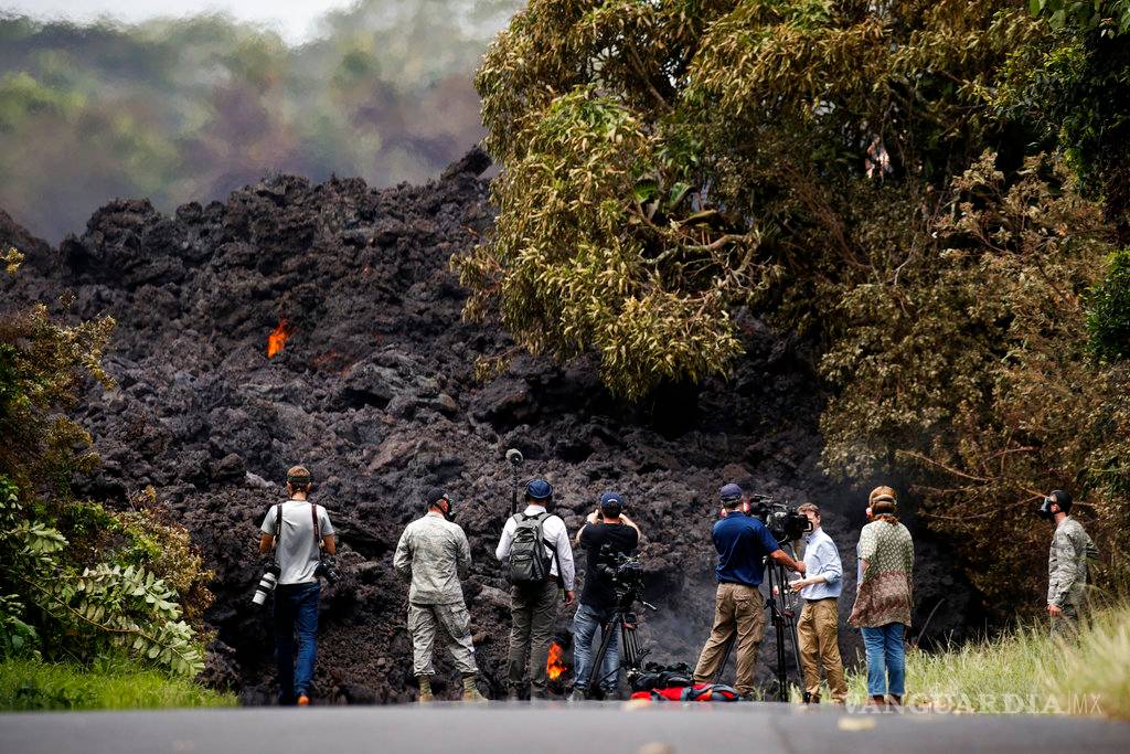 $!Impresionantes imágenes de la erupción del volcán Kilauea, en Hawái
