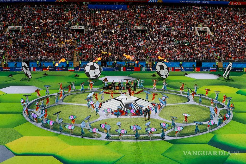 $!La inaugración de Rusia 2018 en imágenes