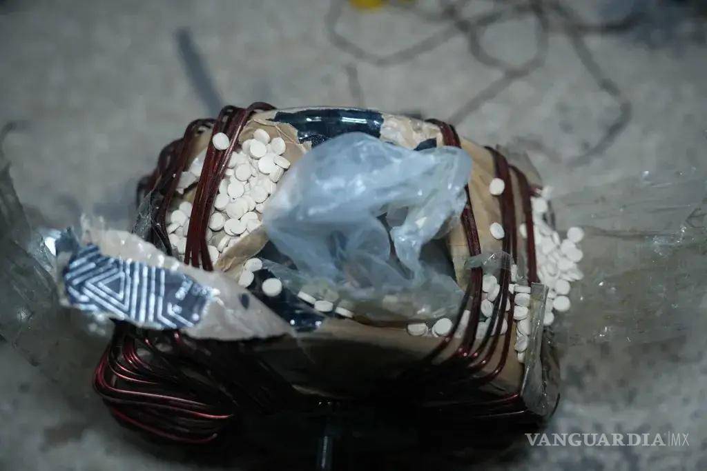 $!Imagen de archivo de un alijo de pastillas de captagón, la anfetamina conocida como “la cocaína de los pobres»” localizado en Siria.