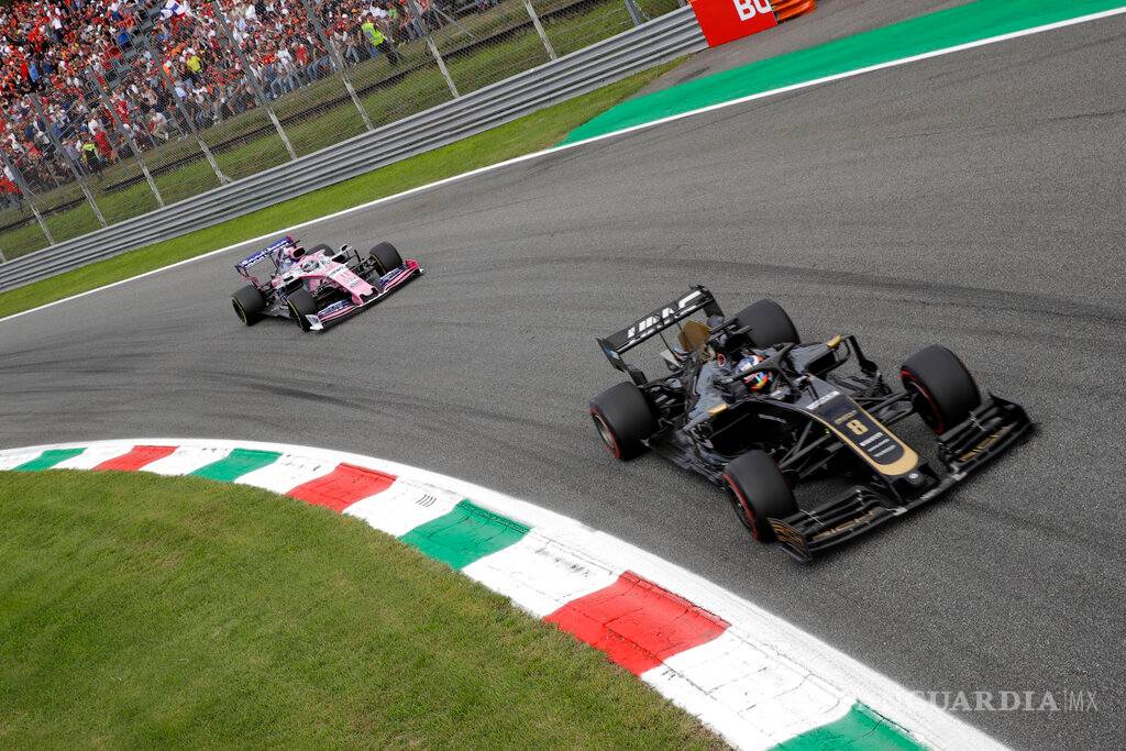 $!'Checo' hace carrerón y termina séptimo en el GP de Italia
