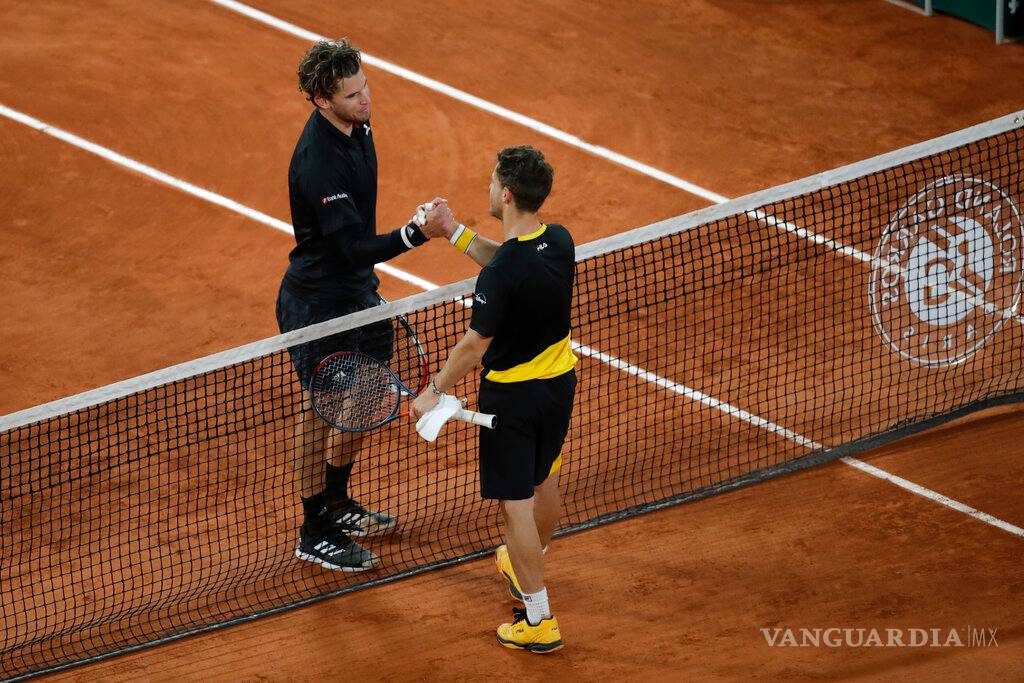 $!En un partidazo; Diego Schwartzman alcanza las semifinales de Roland Garros ante Dominic Thiem