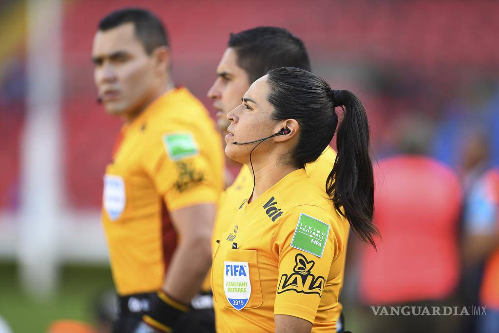 $!Karen Janeth Díaz Medina en partido de la Liga MX.