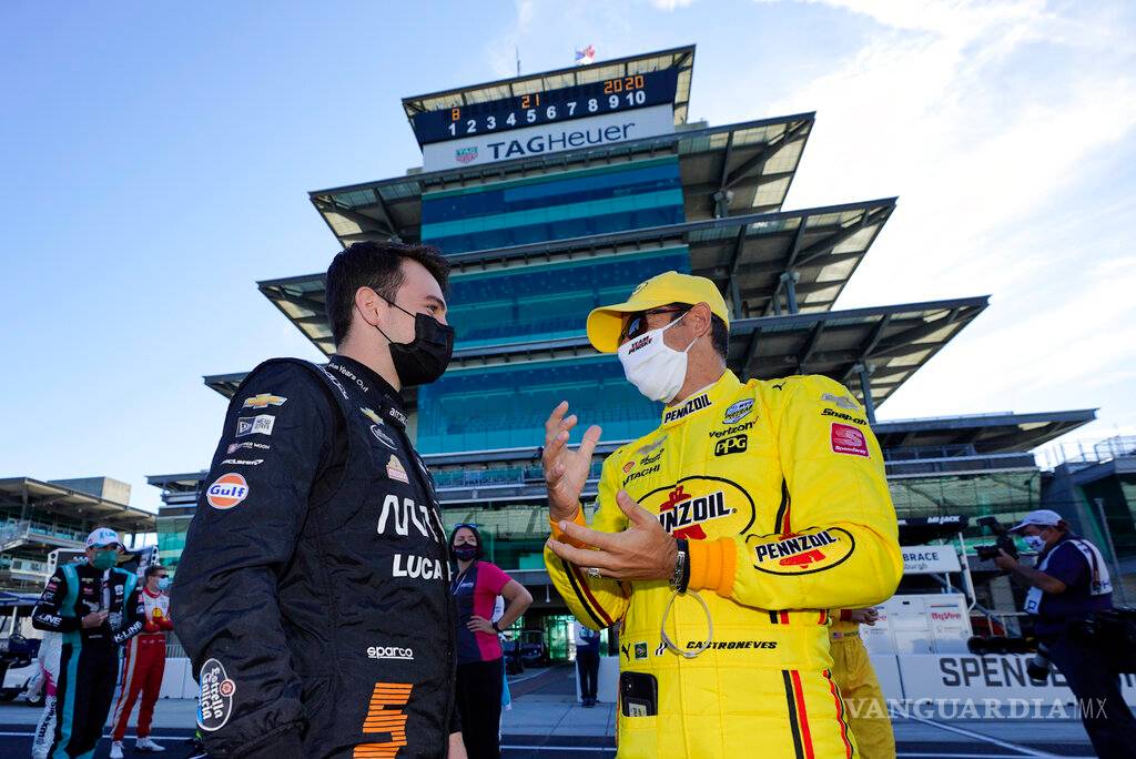 $!Pato O'Ward 'vuela' en los entrenamientos de las 500 millas de Indianápolis
