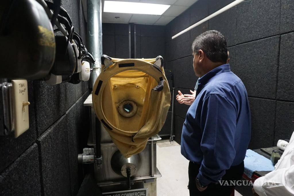 $!Miguel Riquelme visita laboratorio de criminología en Luisiana, EU