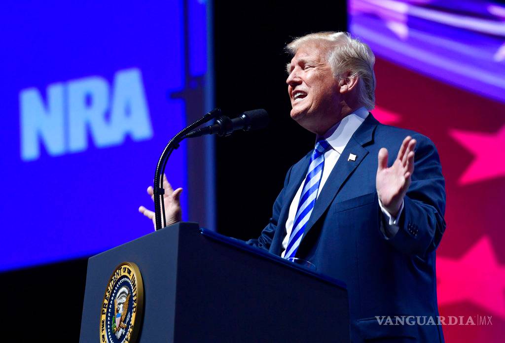 $!Trump promete proteger el derecho a la posesión de armas