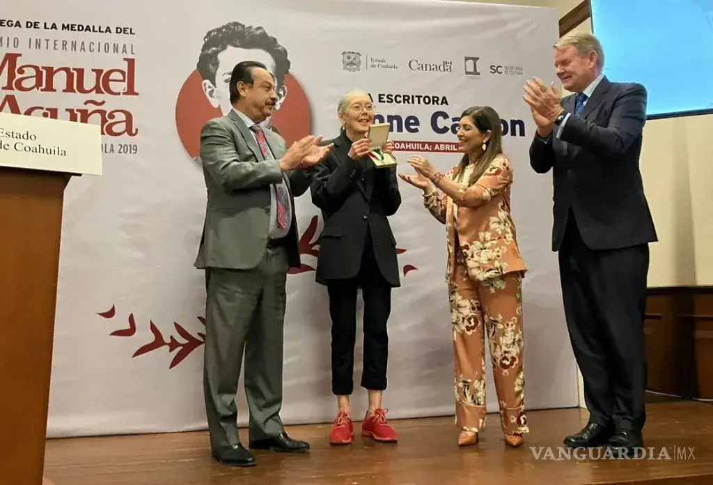 $!Anne Carson, del Premio Manuel Acuña al Nobel de Literatura: así fue su visita y reconocimiento en Saltillo