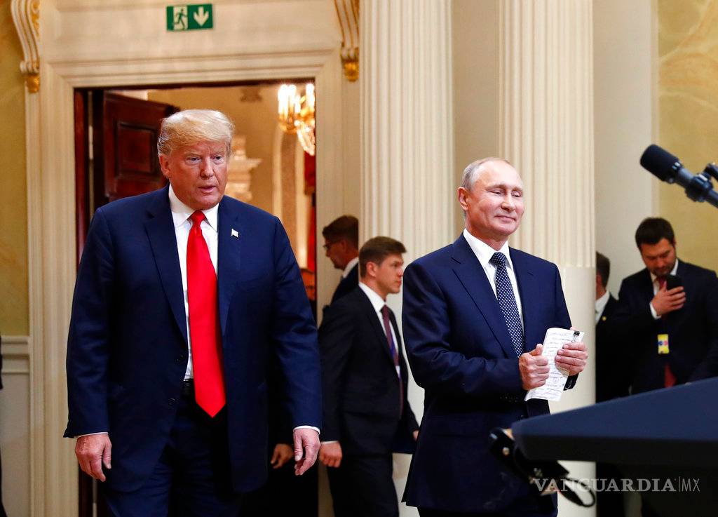 $!Donald Trump se reune con Vladimir Putin a solas por más de dos horas