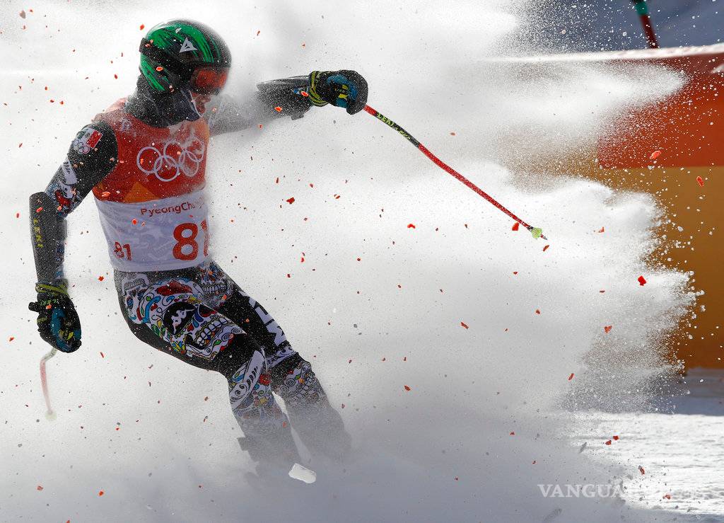$!Terminó la participación de México en PyeongChang con la eliminación de Rodolfo Dickson