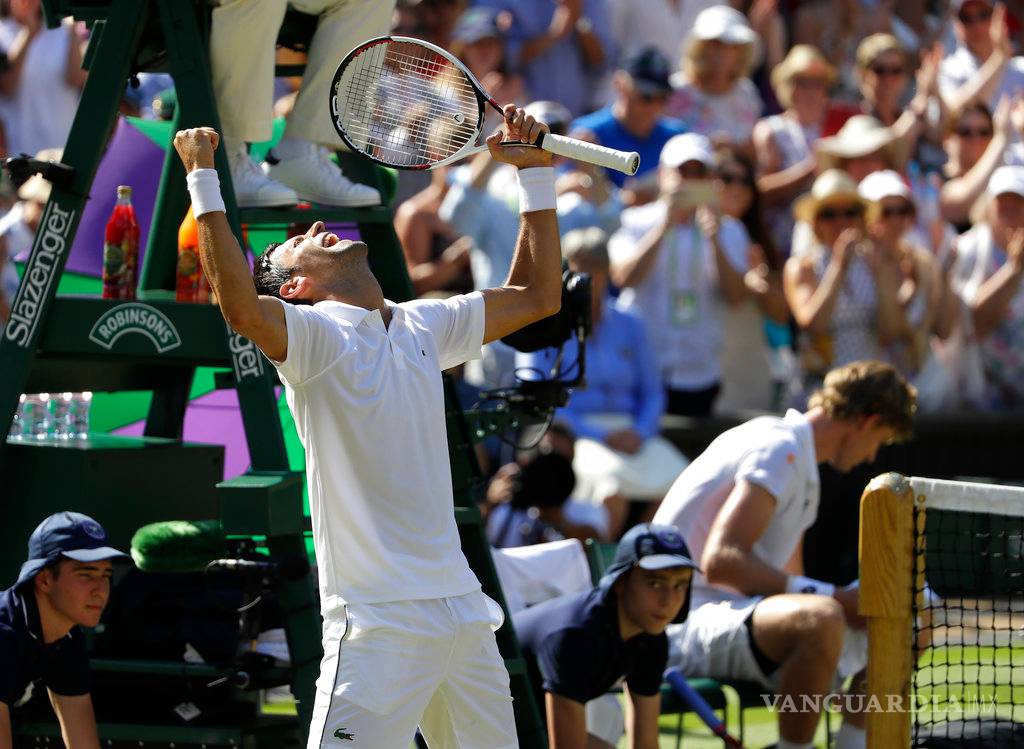 $!Djokovic borró de la cancha a Anderson y renace en Wimbledon