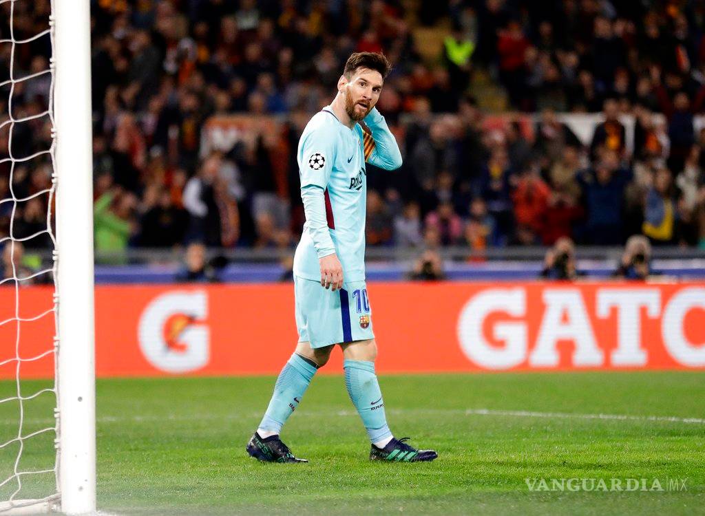 $!Ante todos los pronósticos, la Roma golea al Barcelona y se mete a las semifinales de la Champions
