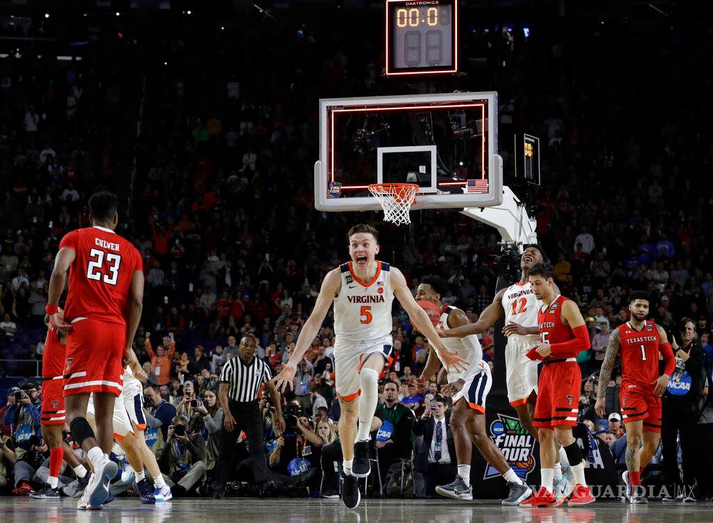 $!¡Estos Cavaliers sí ganan! Virginia logra su primer título de la NCAA tras vencer a Texas Tech
