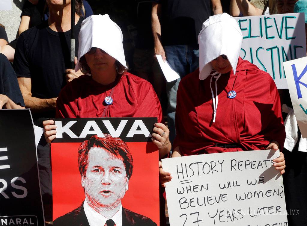 $!FBI habla con compañeros de clase de Kavanaugh