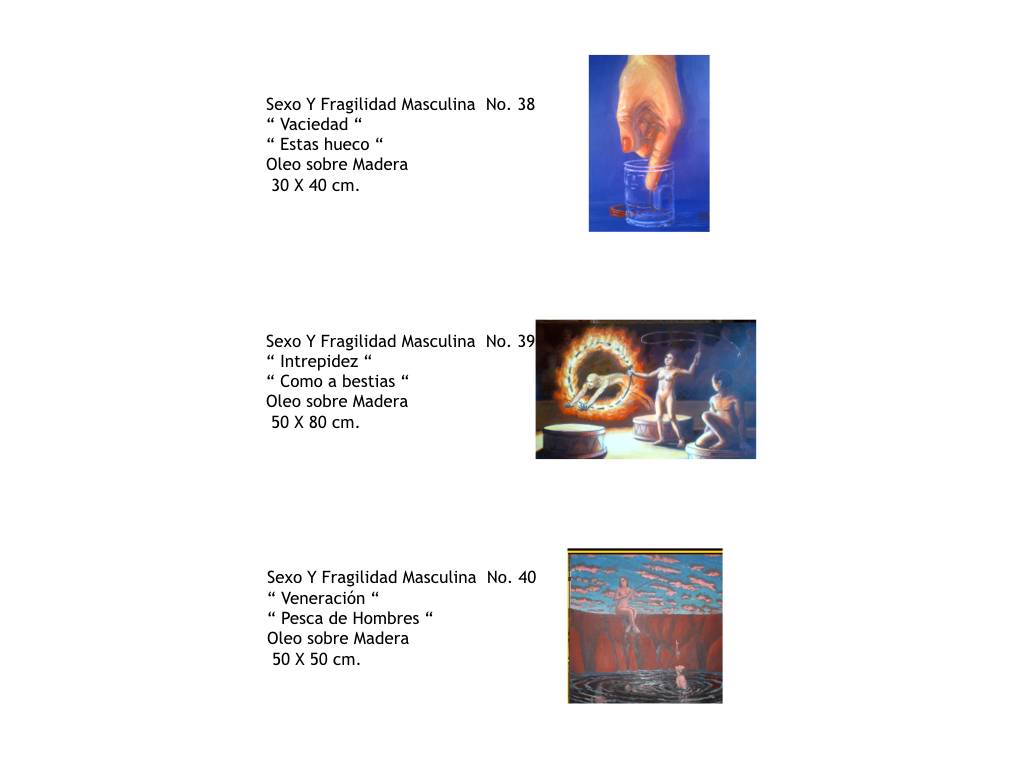 $!Fragilidad Masculina