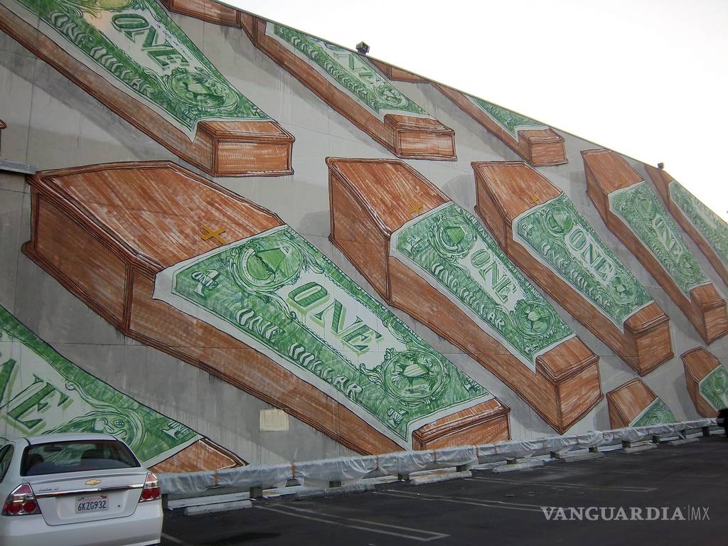 $!Blu, el Bansky italiano, borra sus murales como protesta