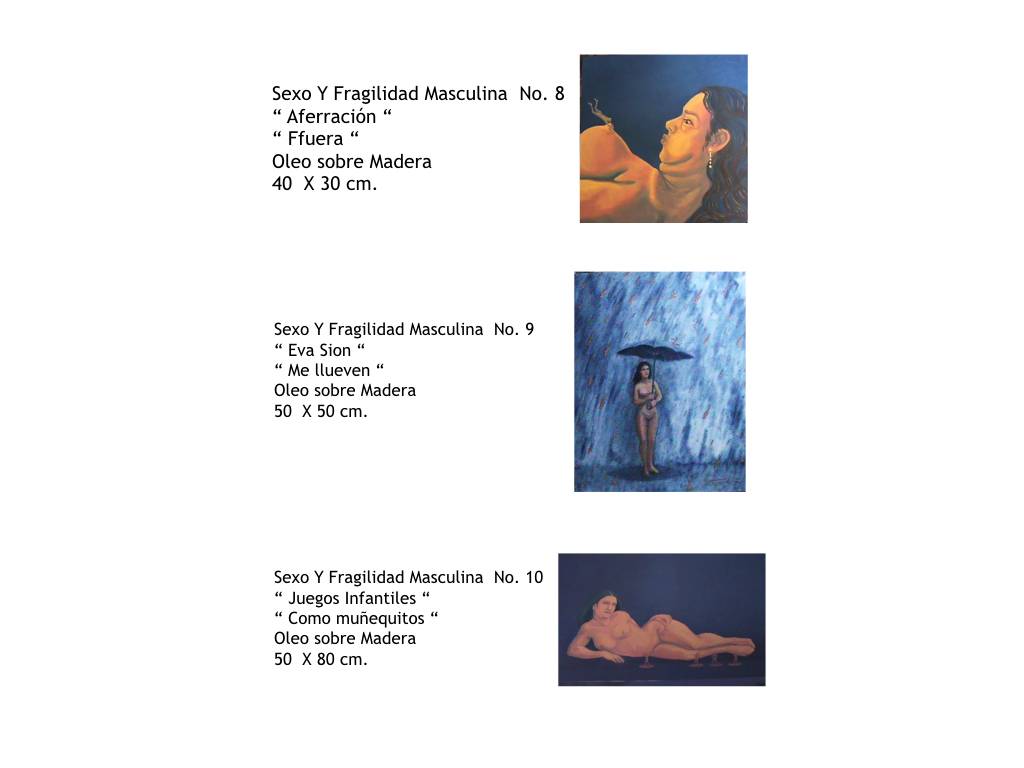 $!Fragilidad Masculina