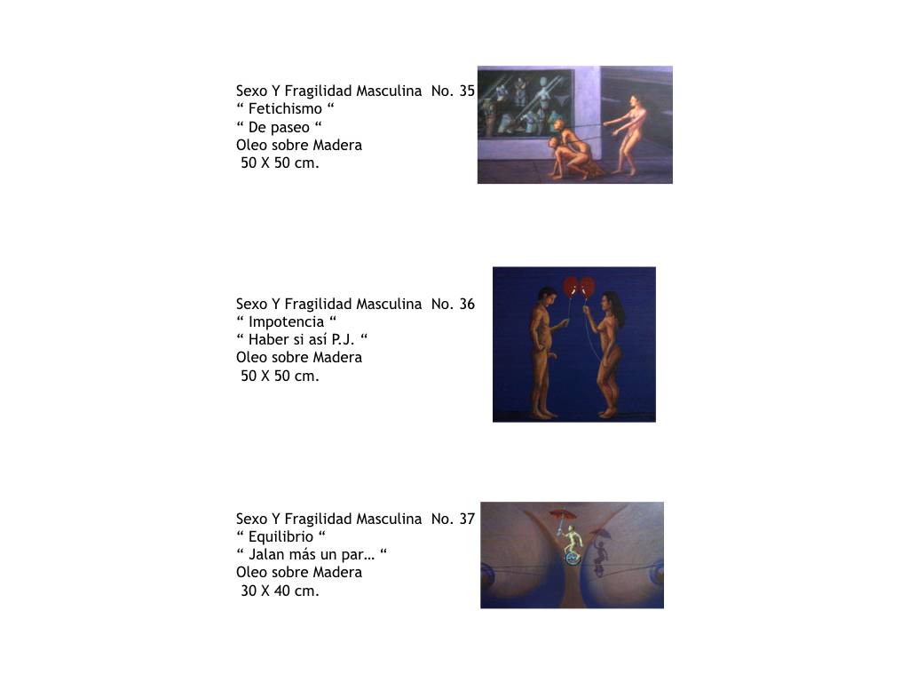 $!Fragilidad Masculina