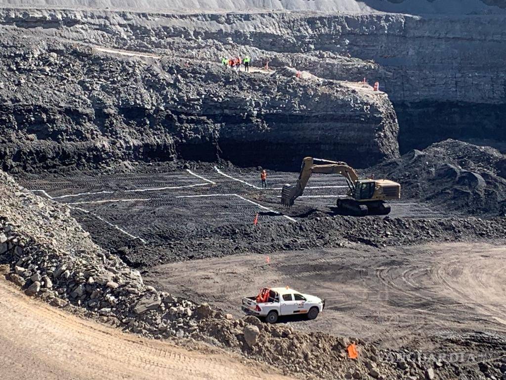 $!Tres tapones fueron clave para gestionar el desafío hidráulico en el pozo de carbón, según la coordinadora nacional de Protección Civil.