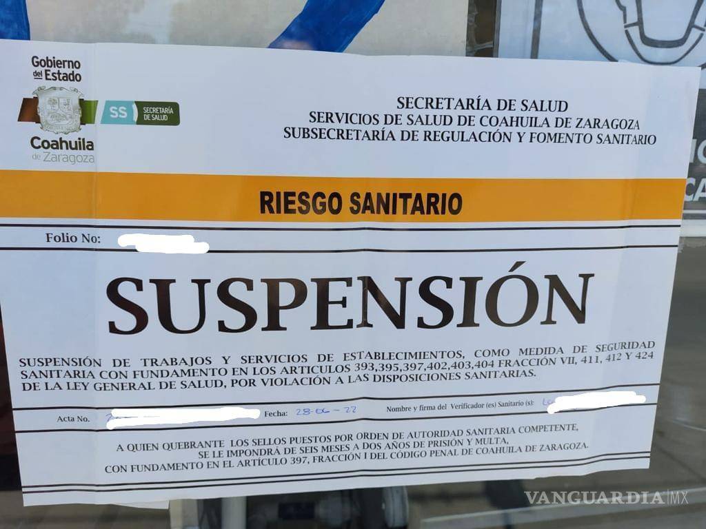 $!De acuerdo con la información proporcionadas por la SSA, almenos en los últimos 7 años se han aplicado 38 sanciones acentros de rehabilitación radicados en Saltillo y Torreón.