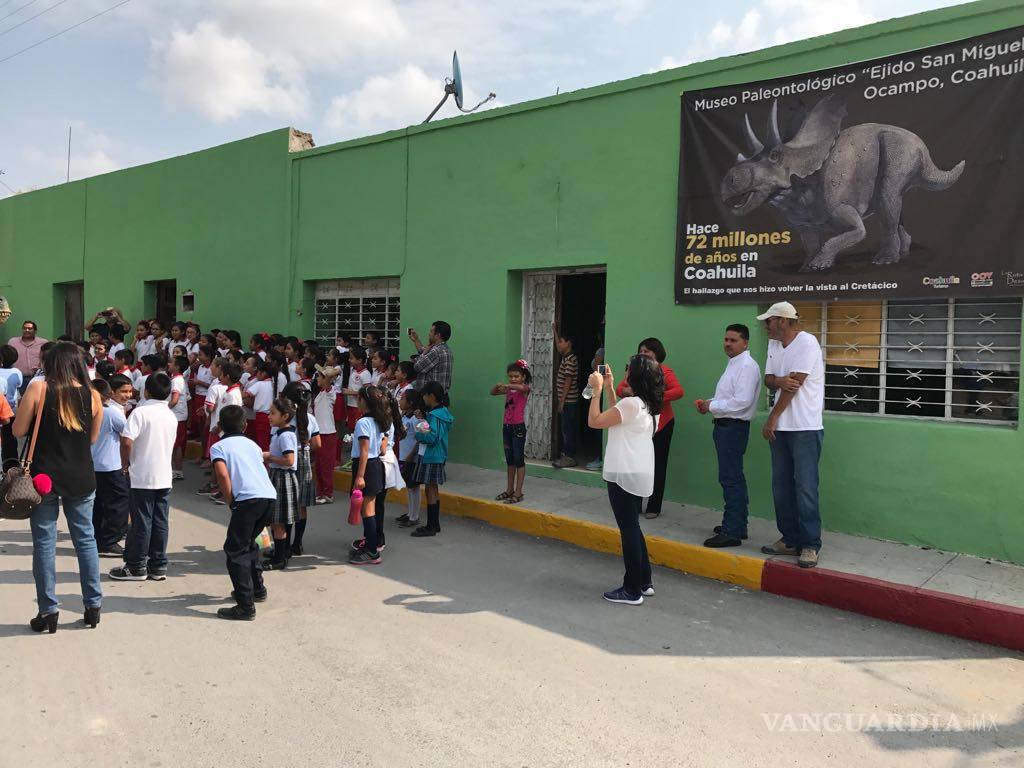 $!Inauguran Museo de la Muestra Paleontológica en Ocampo