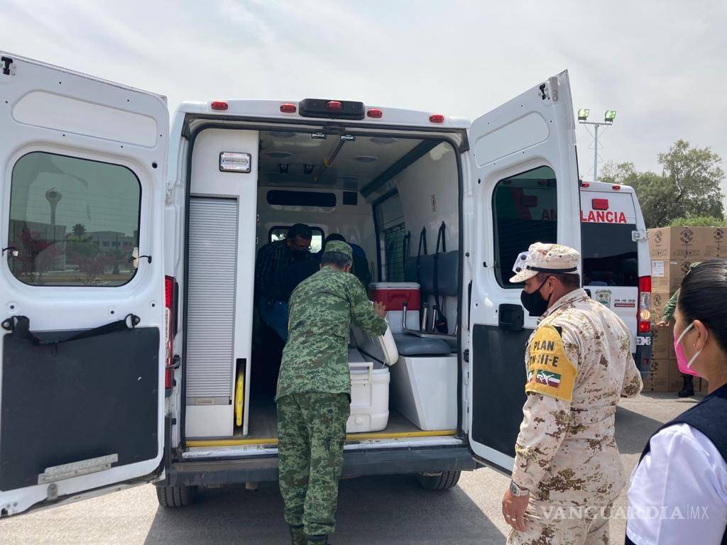 $!Arriban 20 mil vacunas antiCOVID a Coahuila; a la espera de segundas dosis para Arteaga