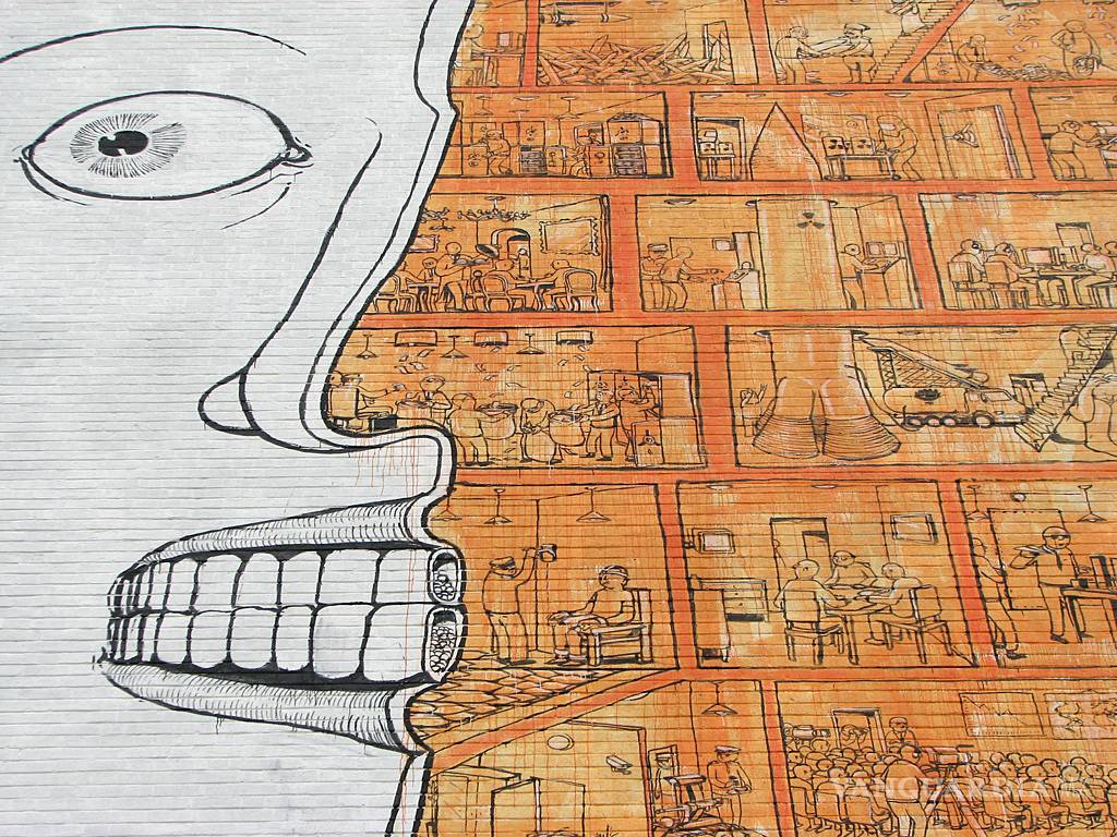 $!Blu, el Bansky italiano, borra sus murales como protesta