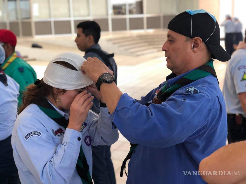 $!Certifican en primeros auxilios a dirigentes scouts en Monclova
