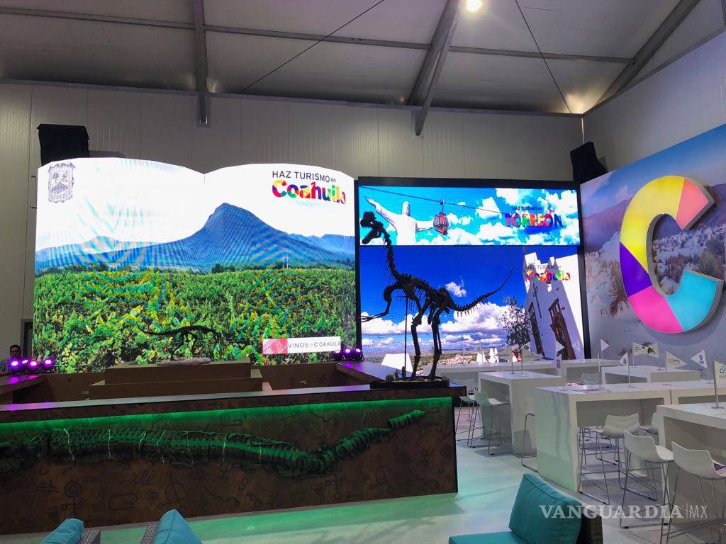 $!Coahuila, el mejor stand en Tianguis Turístico de Mazatlán