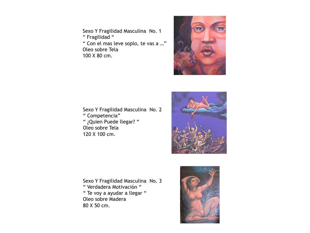 $!Fragilidad Masculina
