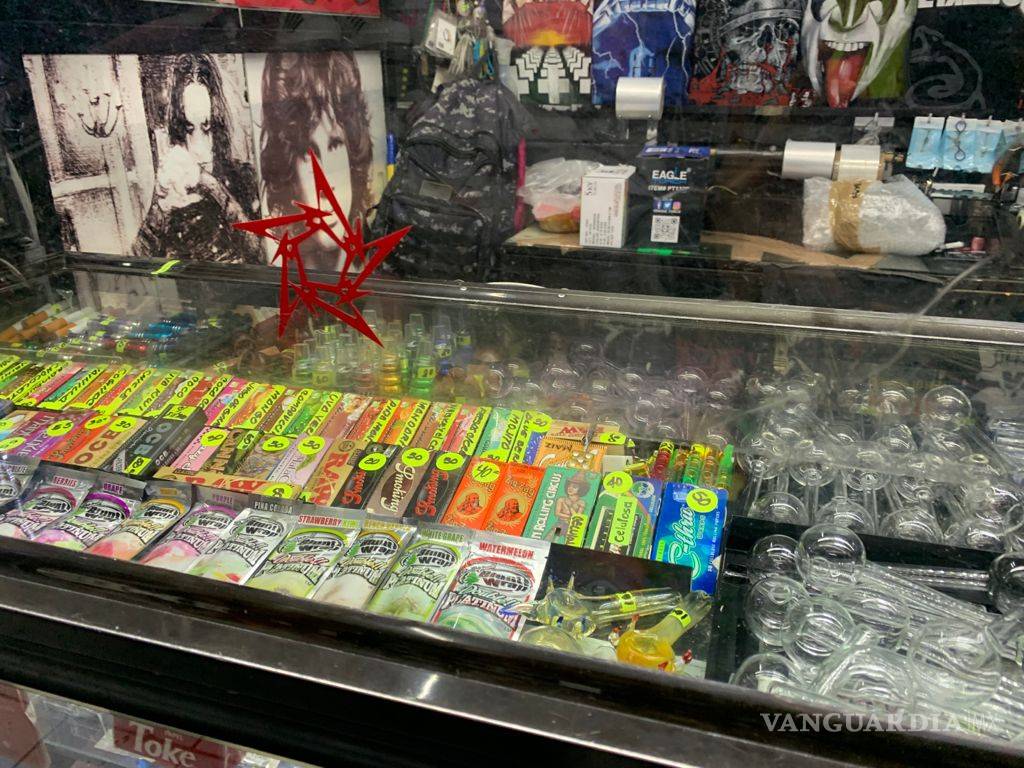 $!Ofertan en Saltillo accesorios para fumar mariguana y cristal